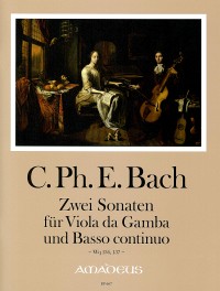 BP 0667 &bull; BACH C.PH.E Zwei Sonaten (Wq 136, 137)