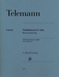 HN 1217 &bull; TELEMANN - Violakonzert G-dur