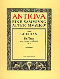 ANT 47 &bull; GIORDANI - 6 Trios op. 12 - Partitur