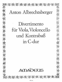 BP 0614 &bull; ALBRECHTSBERGER, Anton   Divertimento in C-dur