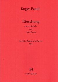 FAE033 • FAEDI - Täuschung - Partitur und Stimme