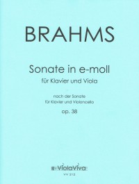VV 212 &bull; BRAHMS - Sonate nach op. 38 (Vc-S.)